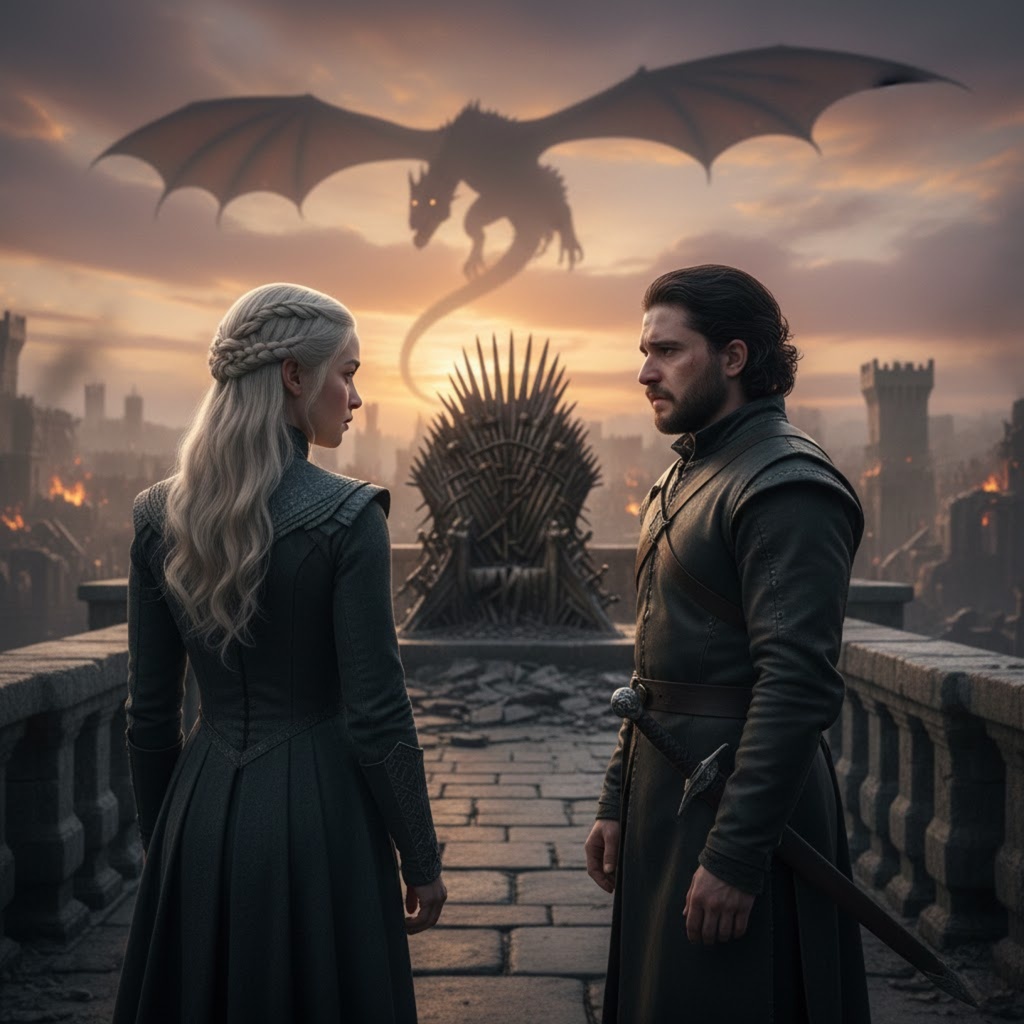 jon snow vs Daenerys